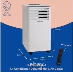 Russell Hobbs Air Conditioner & Dehumidifier & Cooler 7000 BTU 3-in-1 RHPAC3001