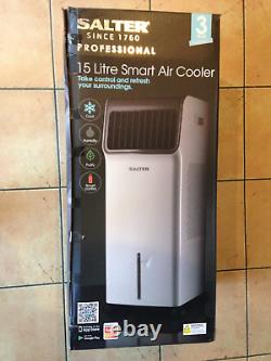 SALTER 15 Litre Smart Air Cooler cools purifies humidifies R-control EH36781SMOB