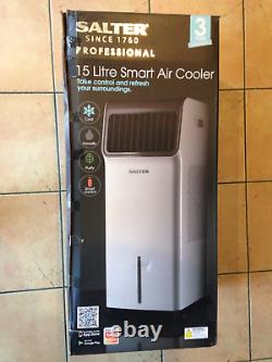 SALTER 15 Litre Smart Air Cooler cools purifies humidifies R-control EH36781SMOB