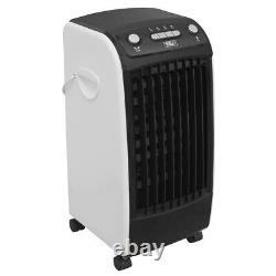 Sealey SAC04 Air Cooler Purifier Humidifier 4L Water Tank Adjustable Airflow