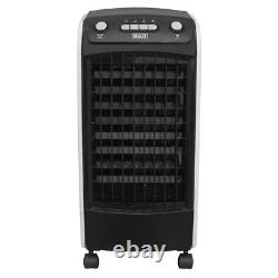 Sealey SAC04 Air Cooler Purifier Humidifier 4L Water Tank Adjustable Airflow