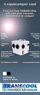 Transcool Portable Evaporative 12/24volt & Mains Air Cooling Unit 1.7-0.7amps