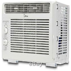 Window Air Conditioner Mechanical Control Air Cooler Small Room AC Unit Fan 115V